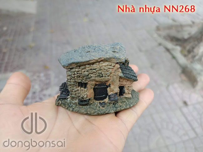 Nhà đá mini trang trí tiểu cảnh bonsai NN268